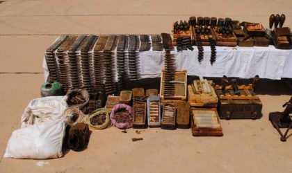 Découverte d’une importante cache d’armes à la frontalière algéro-malienne