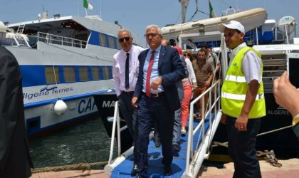 Oran : reprise début juillet de la ligne de transport maritime urbain Oran-Aïn Turck