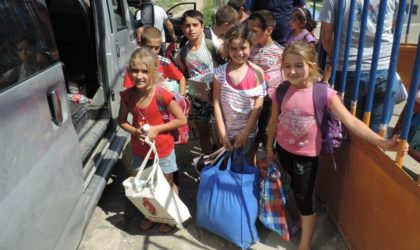 1 100 enfants prennent le départ vers les camps de vacances sur le littoral