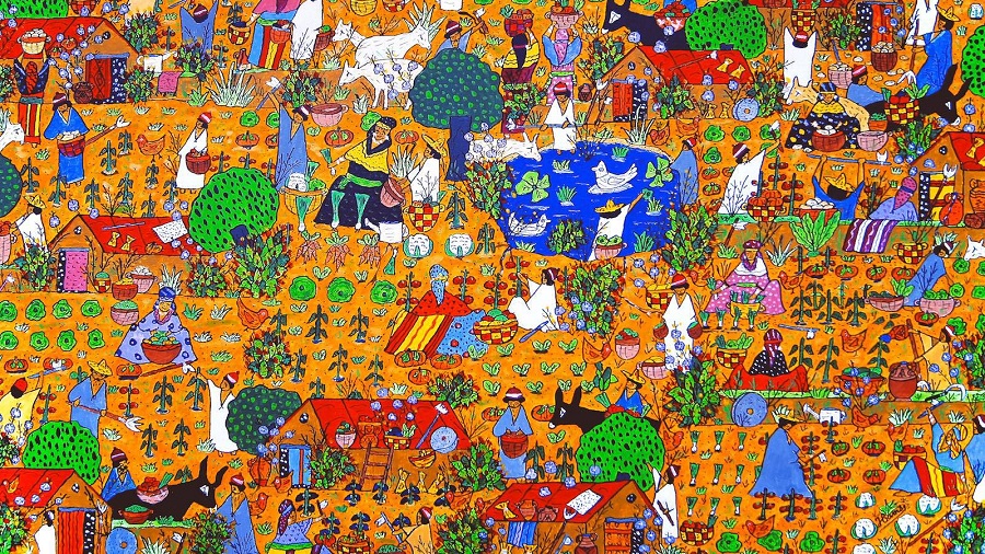 Exposition «La terre est mon village» au Palais de la culture