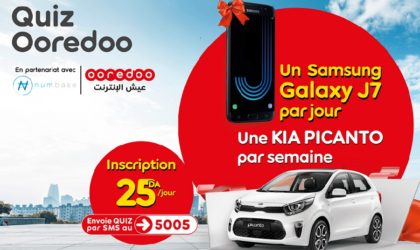 Testez vos connaissances avec le Quiz Ooredoo