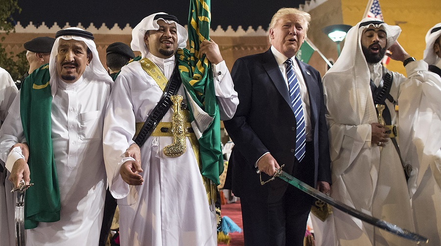 Trump Arabie