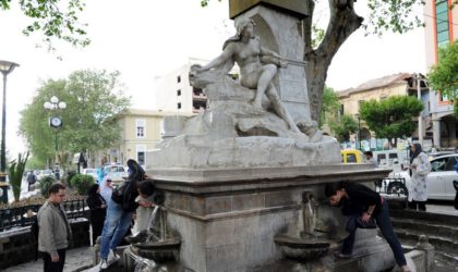 La statue de Aïn El-Fouara restaurée et exposée au public