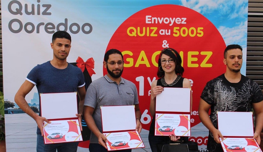 Ooredoo remet les premières voitures aux gagnants de son jeu Quiz Ooredoo
