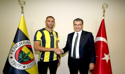 Football : Slimani prêté pour une saison à Fenerbahce