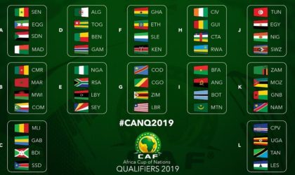 Football/ Eliminatoires de la CAN-2019 (Groupe D/2e j) : le point sur le groupe après Gambie-Algérie (1-1)