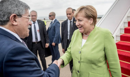 Ahmed Ouyahia s’entretient avec Merkel