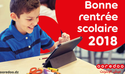 Ooredoo souhaite une bonne rentrée à tous les élèves