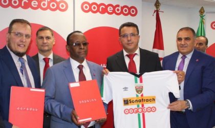 Ooredoo signe un partenariat de sponsoring avec le Mouloudia Club d’Alger