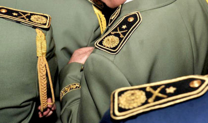 Cinq généraux-majors et un colonel de l’ANP placés sous mandat de dépôt
