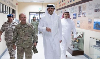 Une délégation de l’ANP visite la base militaire américaine au Qatar