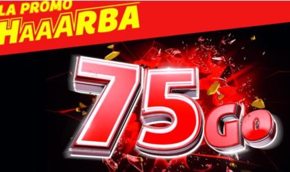 Djezzy lance la promotion HAAARBA et offre 75 Go pour seulement 1500 DA