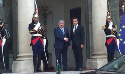 Ahmed Ouyahia reçu à l’Elysée