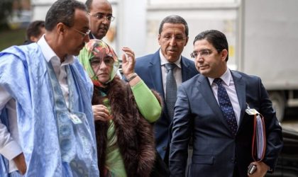 L’image qui prouve la fausseté du Makhzen à la table ronde de Genève