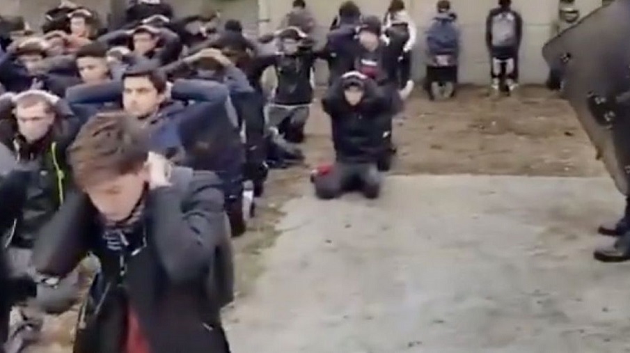 France : affrontements entre forces de l’ordre et lycéens