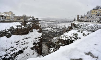 L’Est Algérien se couvre d’un manteau blanc