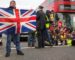 Londres : des citoyens en colère rassemblés devant Scotland Yard