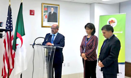 Le ministre des Affaires étrangères rencontre la communauté algérienne aux Etats-Unis