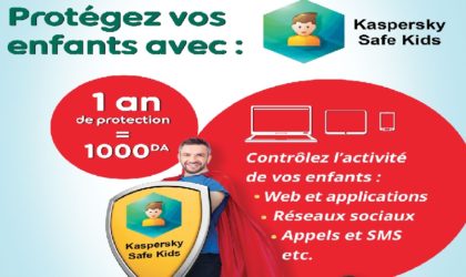 Protégez vos enfants avec la solution inédite «Kaspersky Safe Kids» by Ooredoo