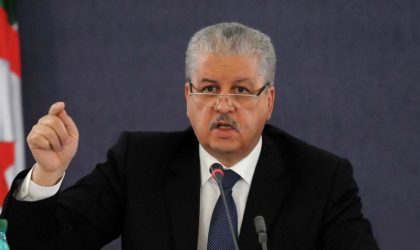 Conférence de presse de Sellal aujourd’hui à Alger