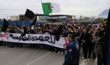 Nouvelle marche contre le cinquième mandat à Béjaïa