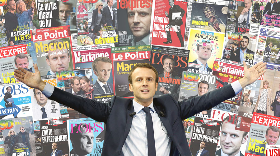 Macron-presse