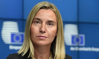 Ce que Mogherini a dit sur la situation en Algérie au Parlement européen
