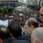 Lors des manifestations du 8 mars à Alger. New Press