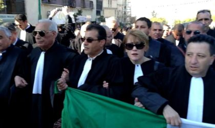 Marche des avocats de Tizi Ouzou contre l’élection de juillet