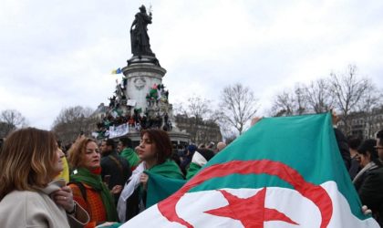 La diaspora algérienne en France manifeste contre le système