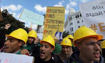 Imposante marche des travailleurs à Alger malgré un dispositif sécuritaire important