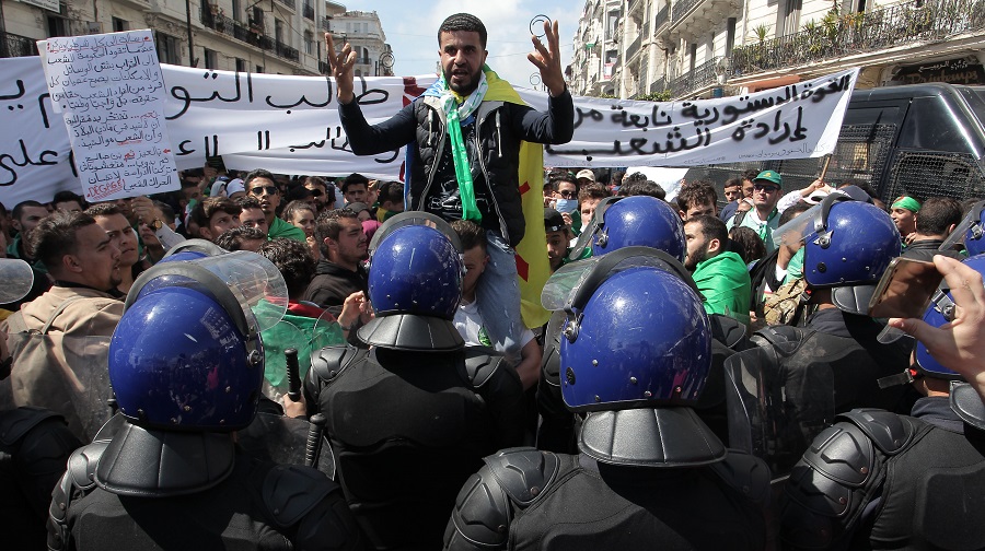 Manifestation des étudiants à Alger