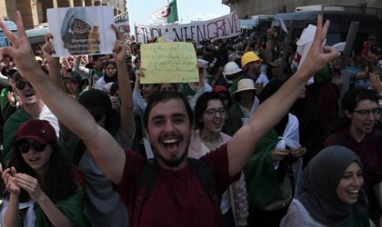 16e manifestation des étudiants