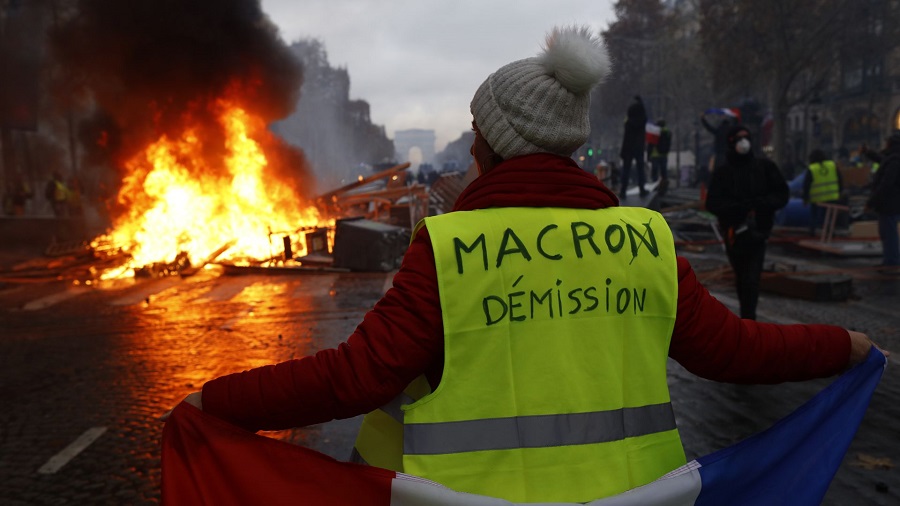 France Algérie hirak Gilets jaunes