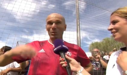 Zinedine Zidane affirme son soutien au mouvement populaire en Algérie