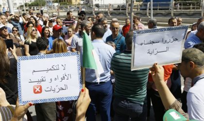 Rassemblement devant la Cour d’Alger pour exiger la libération des détenus du hirak