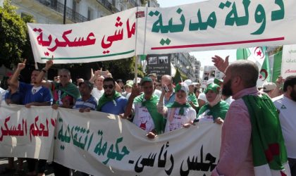 Manifestation à Constantine contre la création de l’autorité électorale