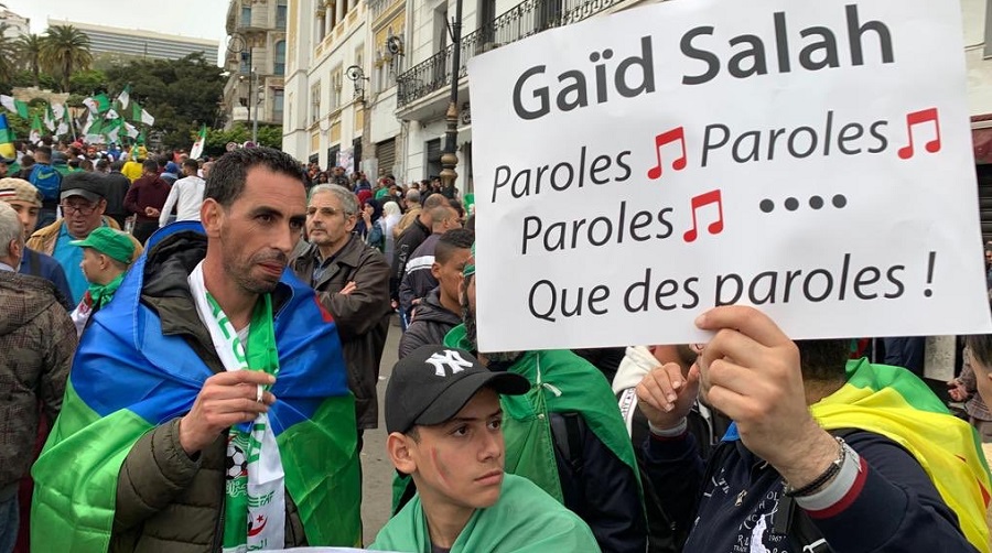 Gaïd-Salah mépris mensonges