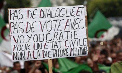 Présidentielle : la réponse des manifestants à Gaïd-Salah