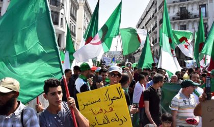 Alger en ce 44e vendredi de manifestation