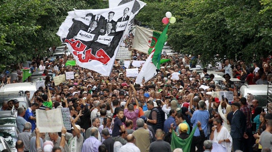 43e vendredi de manifestation à Alger