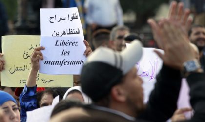 Béjaïa : sit-in en solidarité avec les détenus du Hirak