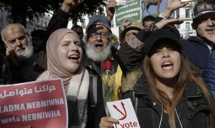 Les étudiants manifestent à Alger-Centre contre l’élection présidentielle