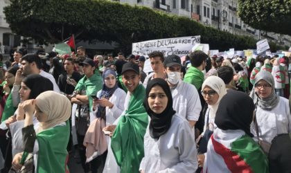 45e mardi de marche des étudiants à Alger