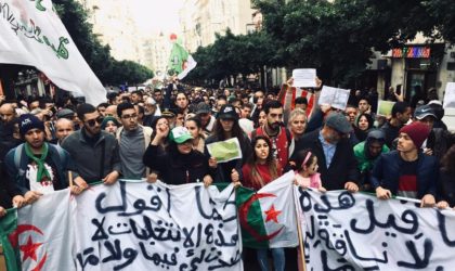 Alger : les étudiants et les citoyens ensemble en ce 45e mardi de marche