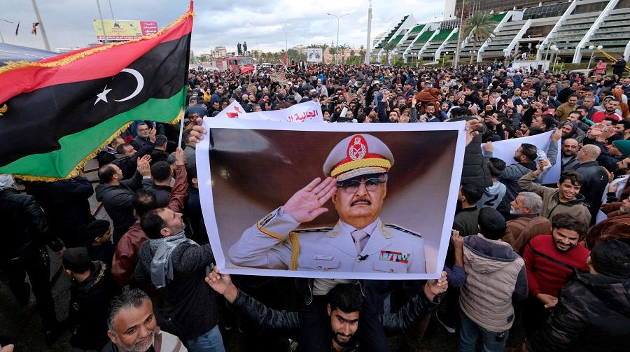 Haftar confrère libyen