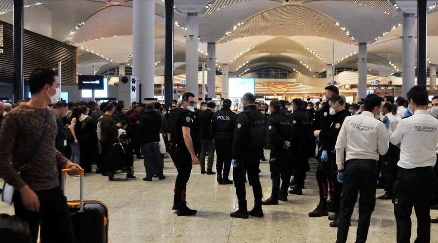 passagers algériens Istanbul