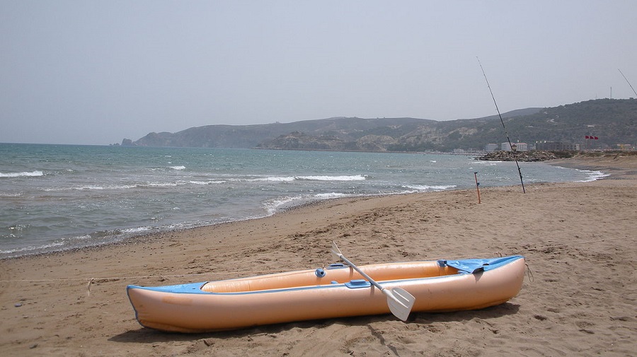 Marocains manifestations Saidia plage