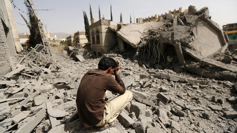 Yémen : le district d’Al Sabain à Sanâa bombardé par la coalition arabe