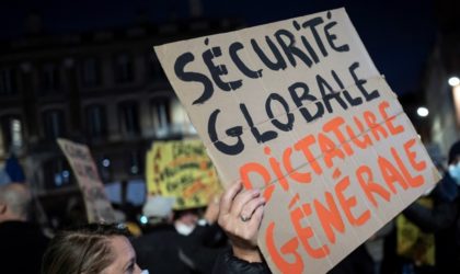 Manifestation contre la loi sécurité globale à Bordeaux